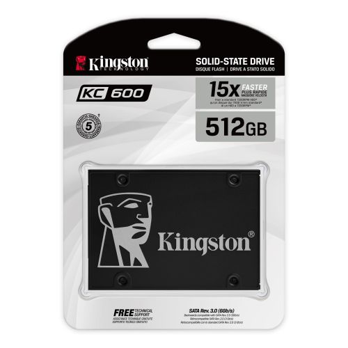 DISCO RIGIDO SSD 512GB KINGSTON KC600 SATA