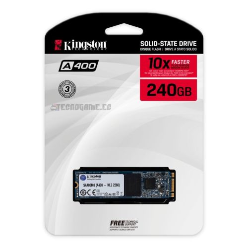DISCO RIGIDO SSD 240GB KINGSTON A400 M2