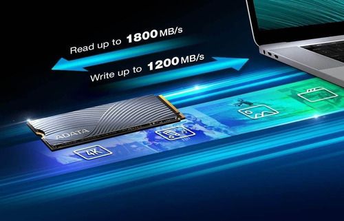 DISCO RIGIDO SSD 500GB ADATA SWORDFISH M2 NVME 480 · Imagen 2