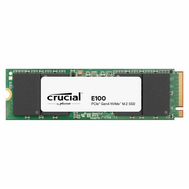 DISCO RIGIDO SSD 480GB CRUCIAL E100 M2 NVMe GEN4 PCIE 2280 CT480E100SSD8C	