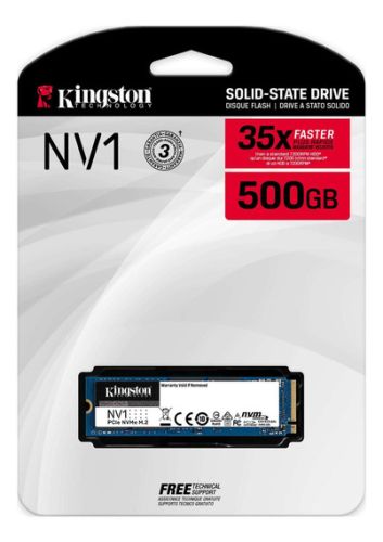 DISCO RIGIDO SSD 500GB KINGSTON M2 NV1 NVME 480 