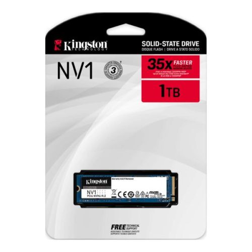 DISCO RIGIDO SSD PCIE M2 NVME 1TB KINGSTON NV1 960GB