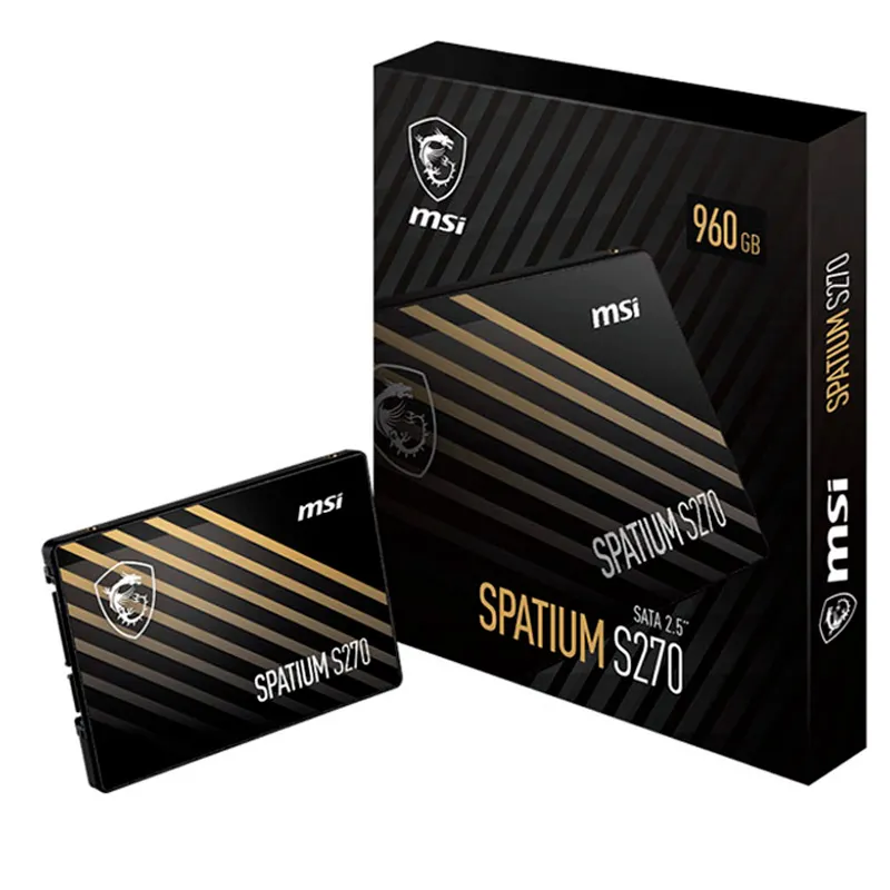 DISCO RIGIDO SSD 960GB MSI SPATIUM S270 SATA 2.5	1TB