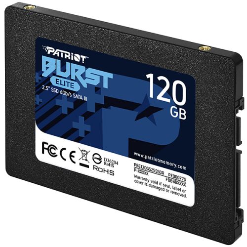 DISCO RIGIDO SSD 120GB PATRIOT BURST ELITE 9SE00102-PBE120GS25SSDR 128GB · Imagen 2