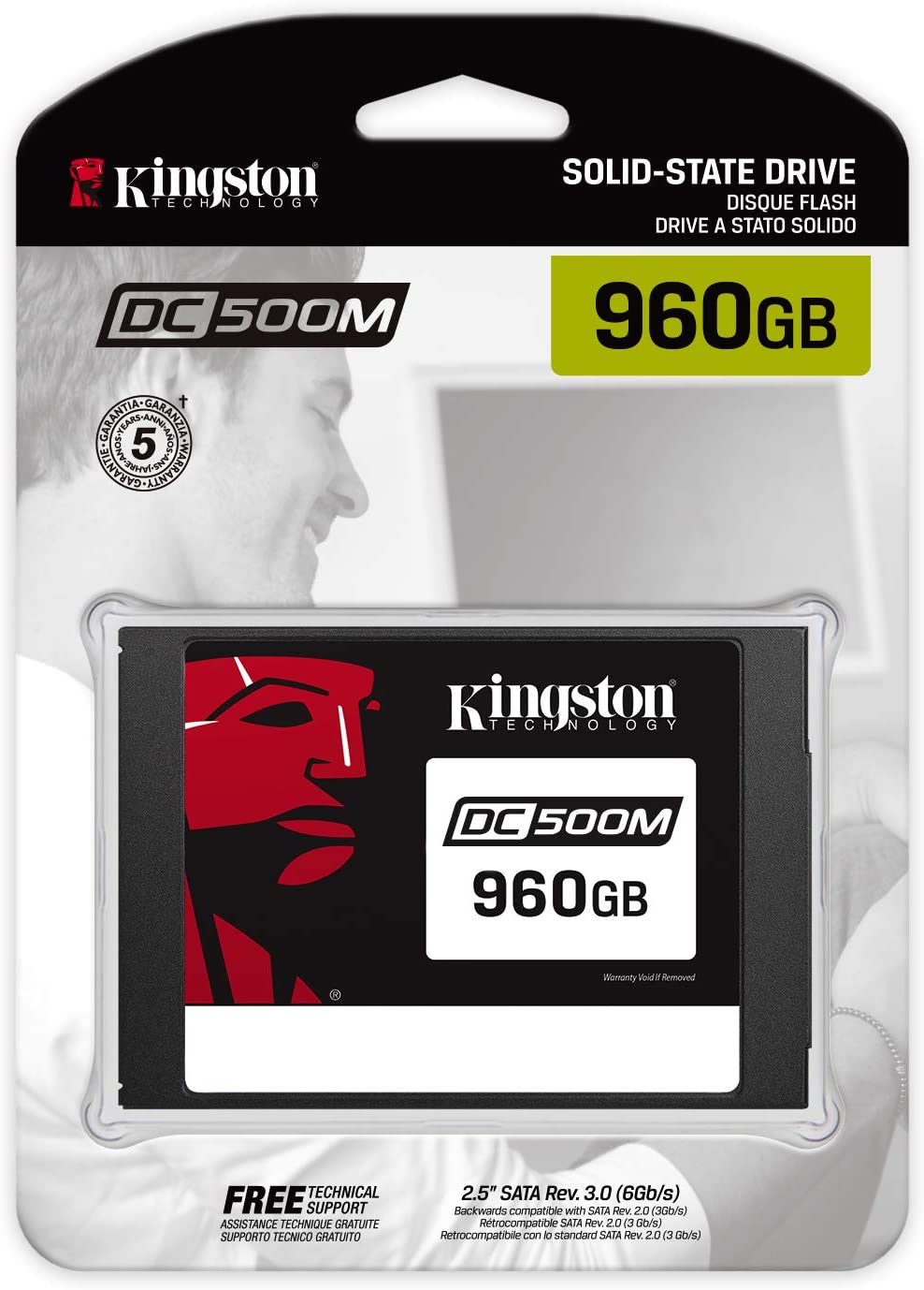 DISCO RIGIDO SSD 960GB SATA KINGSTON DC500M
