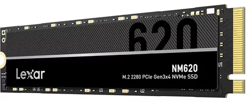DISCO RIGIDO SSD 1TB M2 LEXAR NM620 NVME 2280 PCIe Gen3X4 LMN620X001T-RNNNG 980GB · Imagen 2