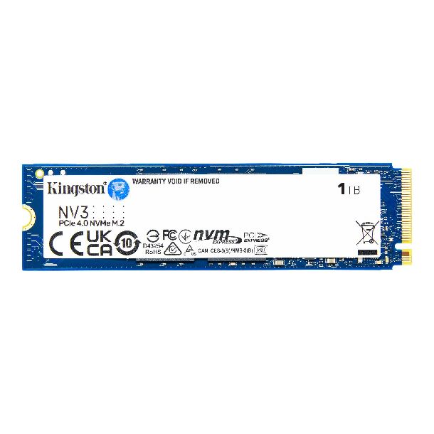 DISCO RIGIDO SSD 1TB KINGSTON M2 NVME NV3 PCIE 4.0 BULK