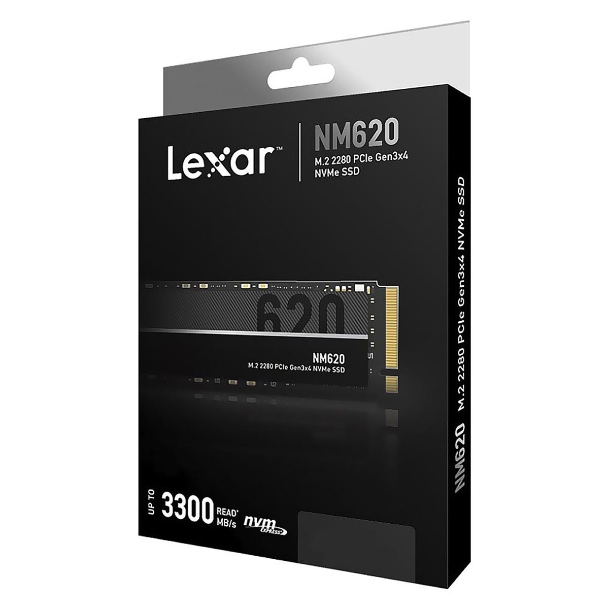 DISCO RIGIDO SSD 256GB M2 LEXAR NM620 NVME 3500 PCIe Gen3X4 LNM620X256G-RNNNU  240GB