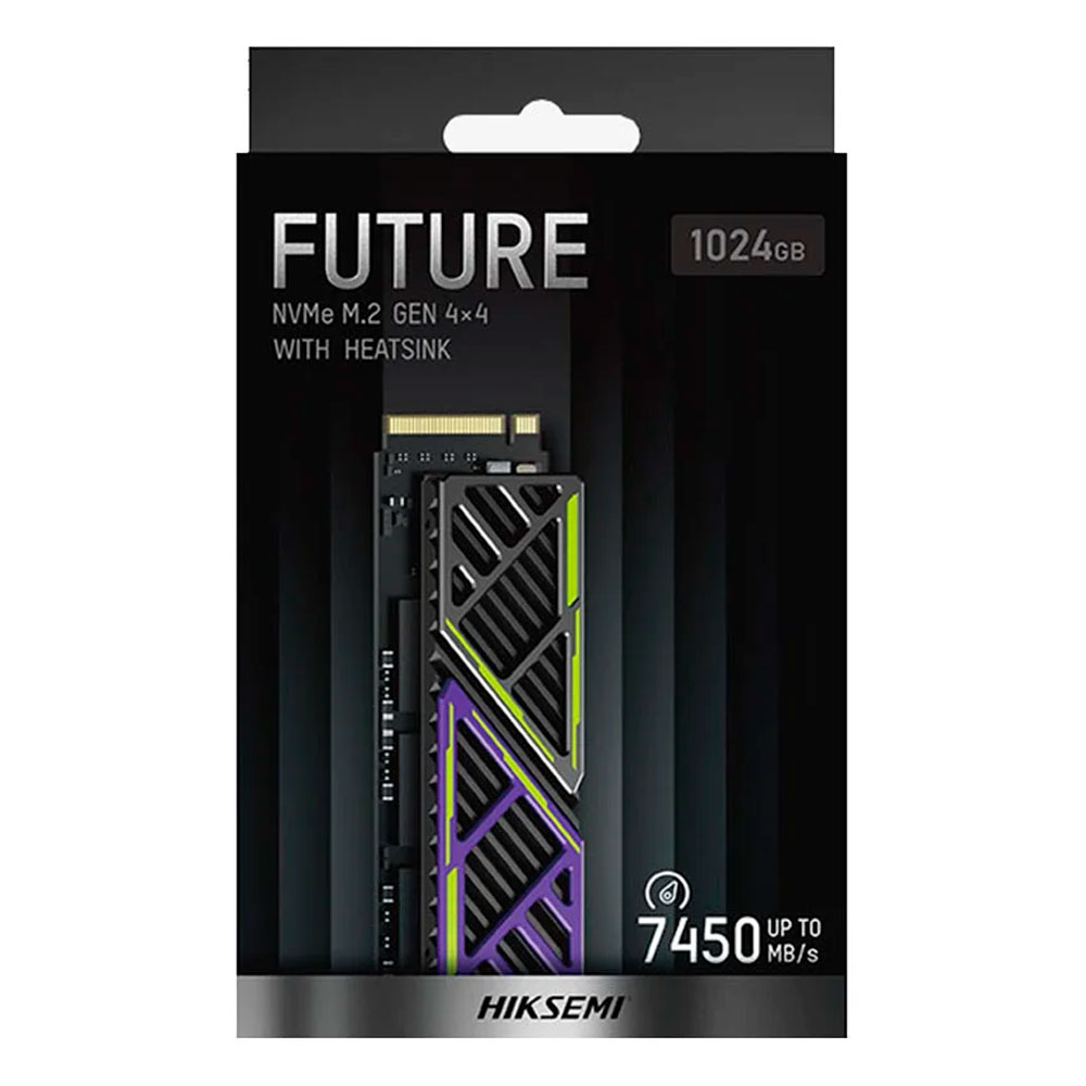 DISCO RIGIDO SSD 1TB HIKSEMI FUTURE LITE M2 PCIE 4.0 NVMe HS-SSD-FUTUREX 1024GB	