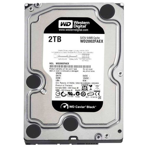 DISCO RIGIDO 2TB SATA BLACK WD