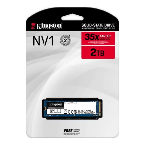DISCO RIGIDO SSD KINGSTON 2000GB M2 NV1 NVMe 2TB