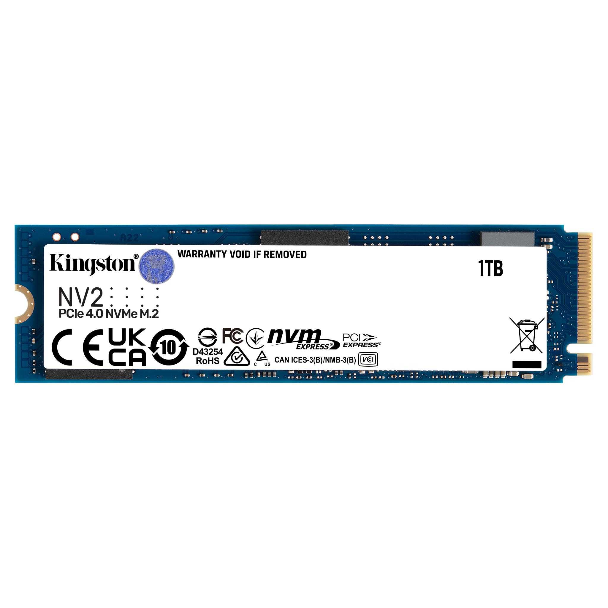DISCO RIGIDO SSD 1TB KINGSTON M2 NV2 NVME PCIE 4.0 960GB · Imagen 2