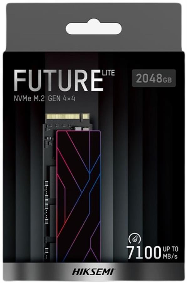 DISCO RIGIDO SSD 2TB HIKSEMI FUTURE LITE M2 PCIE 4.0 NVMe HS-SSD 2048GB	