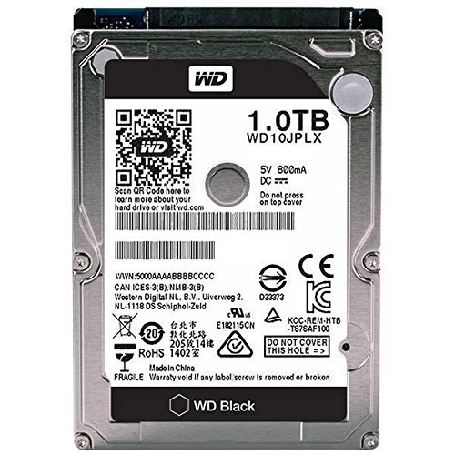 DISCO RIGIDO NOTEBOOK 1TB WD BLACK