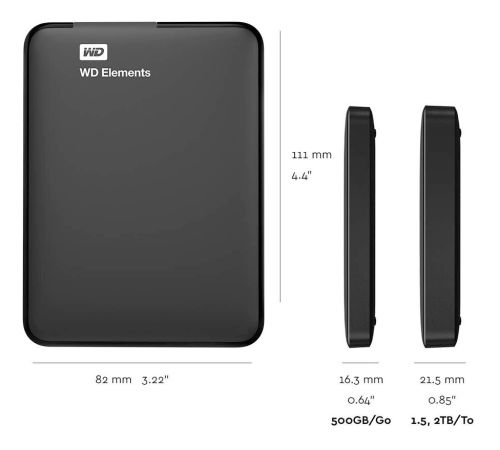 DISCO EXTERNO 2TB WD USB 3.0 · Imagen 2