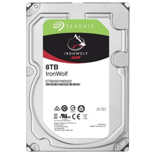 DISCO RIGIDO 8TB SEAGATE IRONWOLF NAS