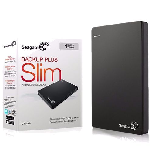 DISCO EXTERNO 1TB SEAGATE SLIM