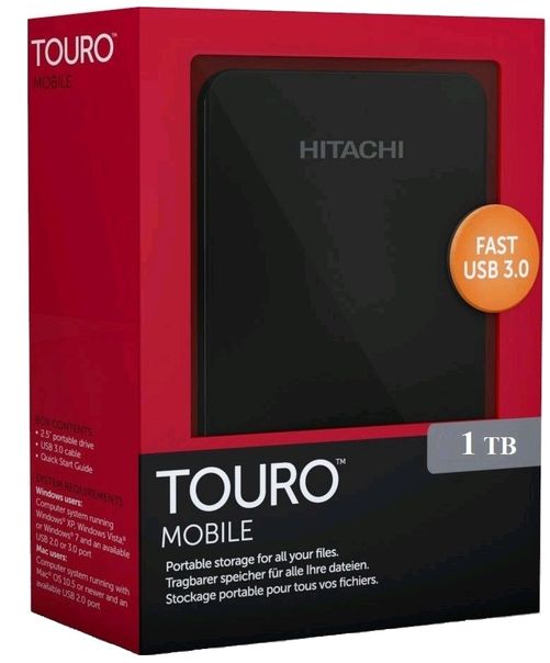 DISCO EXTERNO 1TB TOURO