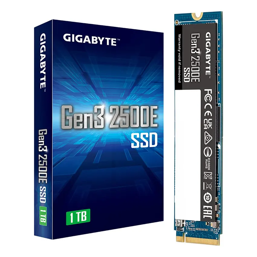 DISCO RIGIDO GIGABYTE SSD 1TB M2 NVME 2500E G325E1TB 960GB Gen3 2400mb/s 