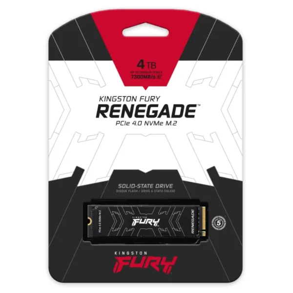 DISCO RIGIDO SSD 4TB KINGSTON FURY M2 NVME RENEGADE PCIE 4.0	