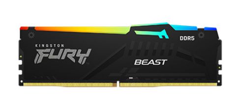DDR5 16GB 5600 KINGSTON FURY BEAST RGB CL40