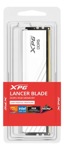 DDR5 16GB 6000 ADATA XPG LANCER BLADE BLANCO AX5U6000C4816G-SLABRWH	