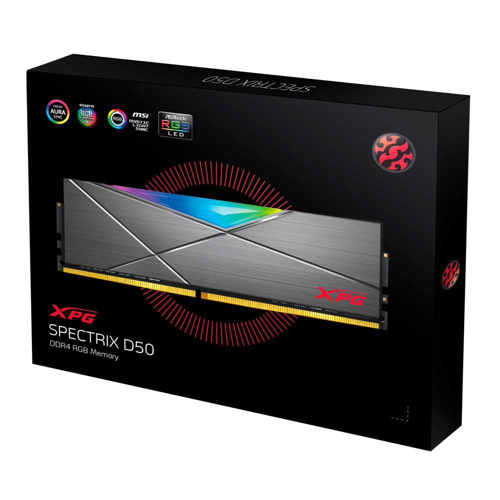 DDR4 16GB 3200 ADATA XPG SPECTRIX D50 RGB AX4U320016G16A-ST50
