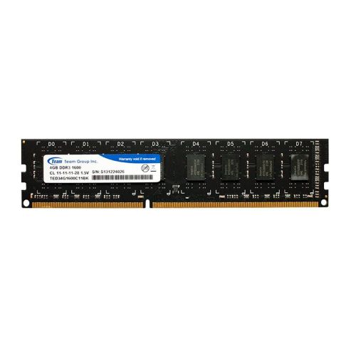 DDR3 4GB 1600 TEAM GROUP ELITE