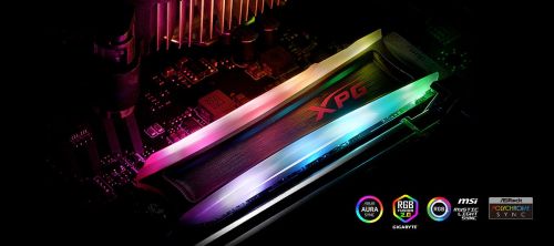 DISCO RIGIDO SSD M2 nvme 500GB XPG SPECTRIX S20G RGB 2280 480 · Imagen 3