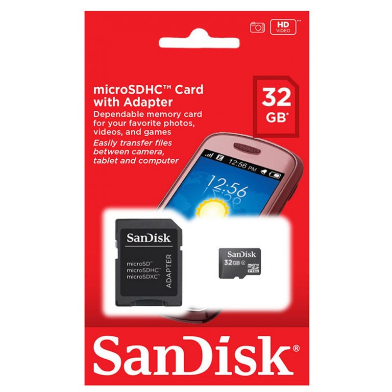 MICRO SD 32GB SANDISK