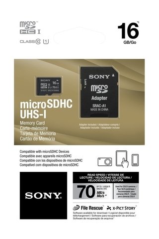MICRO SD 16GB SONY ULTRA C10