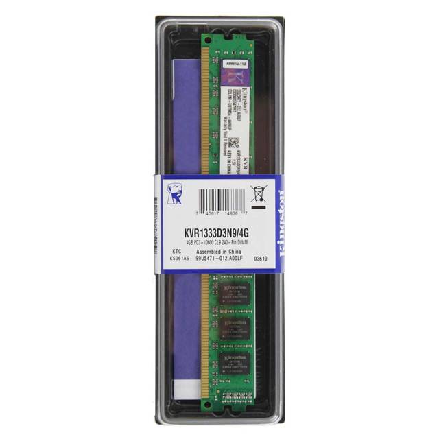 DDR3 4 GB 1333 KINGSTON