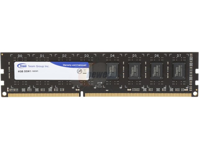 DDR3 4GB 1600 TEAM ELITE