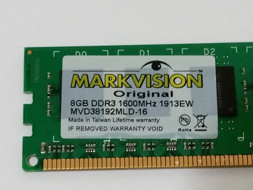 DDR3 8GB 1600 MARKVISION · Imagen 2