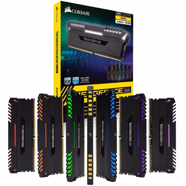 DDR4 8GB 3333 CORSAIR VENGEANCE BLACK