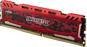 DDR4 16GB 2400 BALLISTIX SPORT LT RED