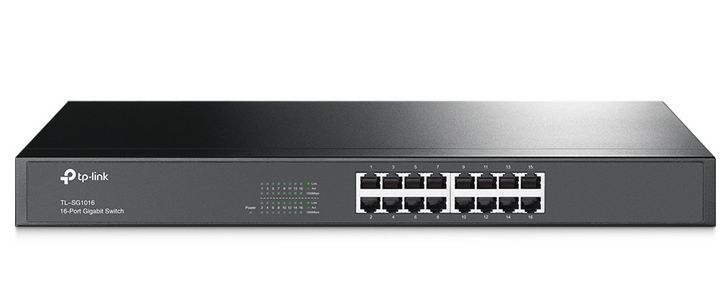 SWITCH TP-LINK TL-SG1016 | 16 Puertos | GIGA | RACKEABLE