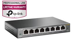 SWITCH TP-LINK TL-SG108 | 8 PUERTOS | GIGA | METALICO