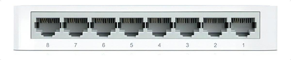 SWITCH TP-LINK TL-SF1008D | 8 Puertos | 10/100 Mbps | Carcasa de plástico · Imagen 2