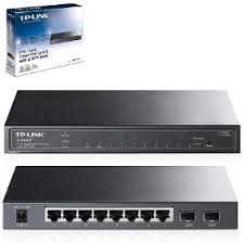 SWITCH TP-LINK TL-SG2210P | 8 Puertos + 2 SFP | Gigabit | POE 8 Puertos 61W Total | OMADA SDN | Administrable