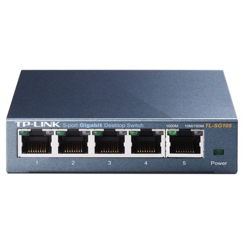 SWITCH TP-LINK TL-SG105 | 5 Puertos | Gigabit | Cubierta de Acero