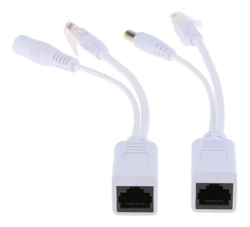 INYECTOR Y SPLITTER - POE PASIVO | Rj45 | Access | Router | Camaras Ip