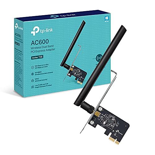 PLACA WIFI PCIE TP-LINK ARCHER T2E AC600 | Dual Band 2.4GHz y 5GHz