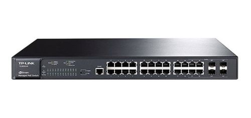 SWITCH TP-LINK TL-SG2428P | 24 puertos gigabit + 4 ranuras SFP gigabit | Caja Metalica | OMADA Administrable | POE | 250W