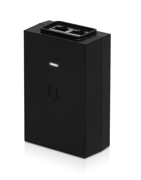 FUENTE POE UBIQUITI POE-48-24W-G GIGALAN ADAPTADOR INYECTOR POE