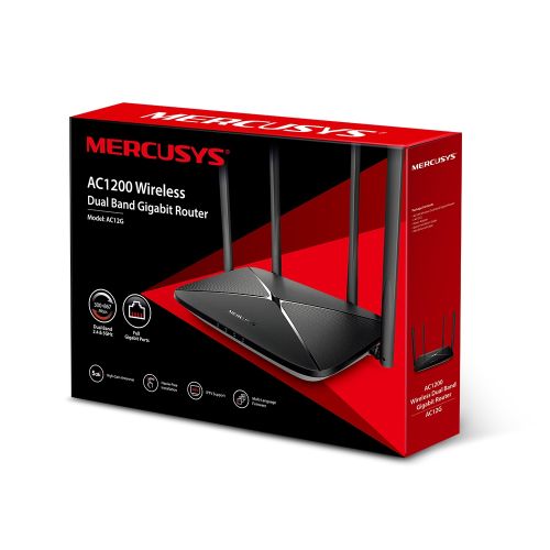 ROUTER WS MERCUSYS AC12G GIGABIT AC1200 DUAL BAND
