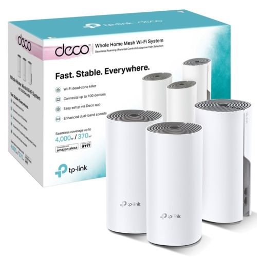 ROUTER MESH TP-LINK DECO M4 (PACK x3) AC1200 | Dual Band 2.4GHz y 5GHz | WIFI