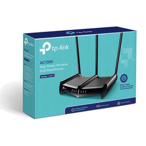 ROUTER TP-LINK ARCHER C58HP AC1350 | Dual Band 2.4GHz y 5GHz | WIFI 