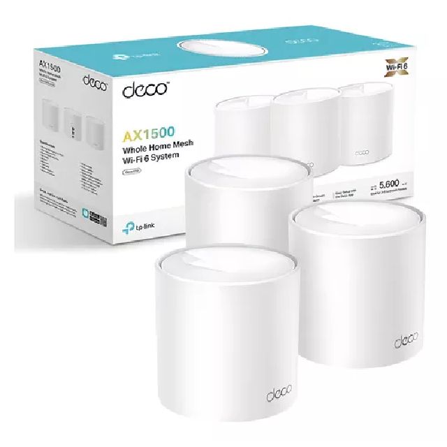 ROUTER MESH TP-LINK DECO X10 AX1500 (PACK x3)	