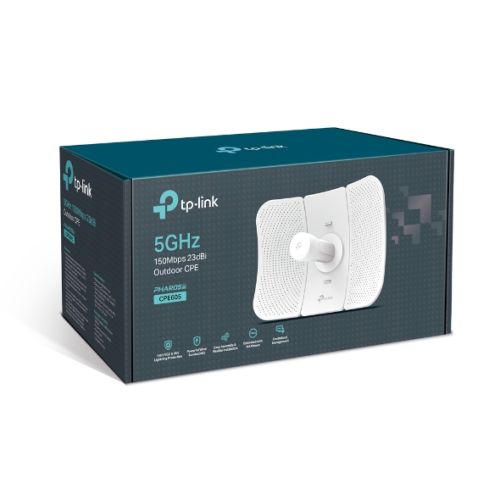 AP TP-LINK CPE605 PHAROS | 5GHz 150Mbps | 23dBi | PoE | OUTDOOR